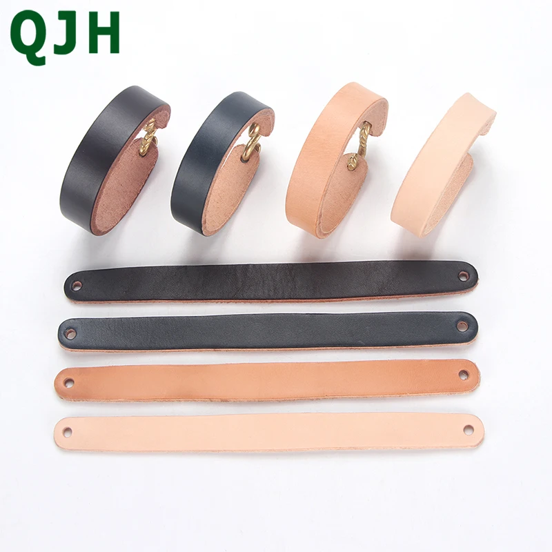

DIY Handmade Leather Goods Vegetable Tanned Leather leather Bracelet Strip Wrist Decoration Strip Semi-finished Accessories