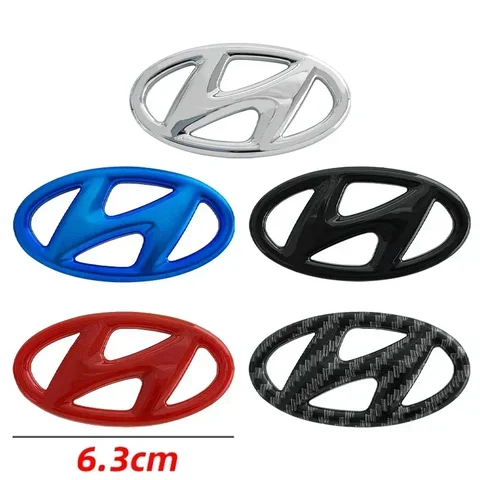 Для Hyundai ABS автомобильный руль логотип эмблема наклейка Elantra Sonata Tucson I30 I20 Accent Genesis Tiburon Kona Tiburon