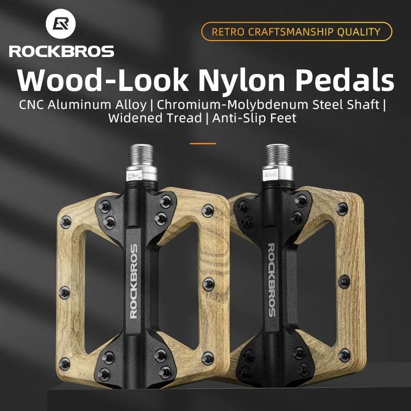 

ROCKBROS official Pedal Seal Bearings Aluminum Alloy Chromium Molybdenum Steel Shaft Waterproof Dustproof Accessories