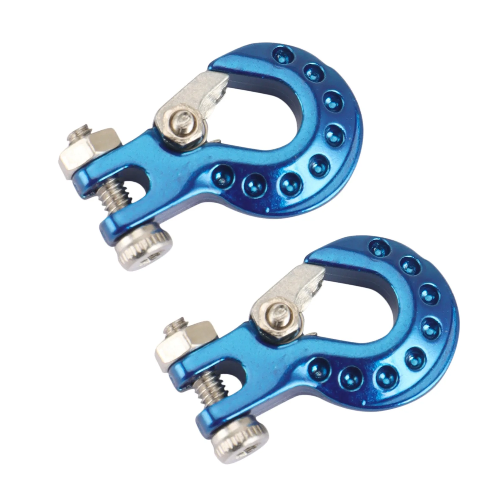 

2Pcs Metal Trailer Hook Winch Hook Decoration for 1/10 RC Crawler Car Axial SCX10 Traxxas TRX4 RC4WD D90 Upgrade Parts,5