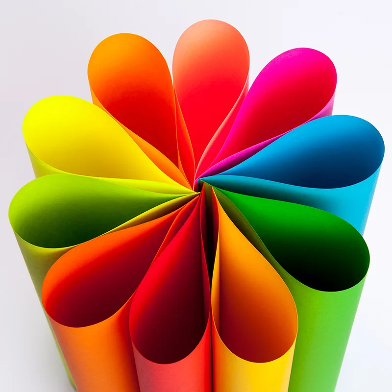 

Origami Paper Cuttings Soft Cardboard A4 Color Printing Paper Copy Paper Handmade Paper For Kindergarten Children And Pupils Diy