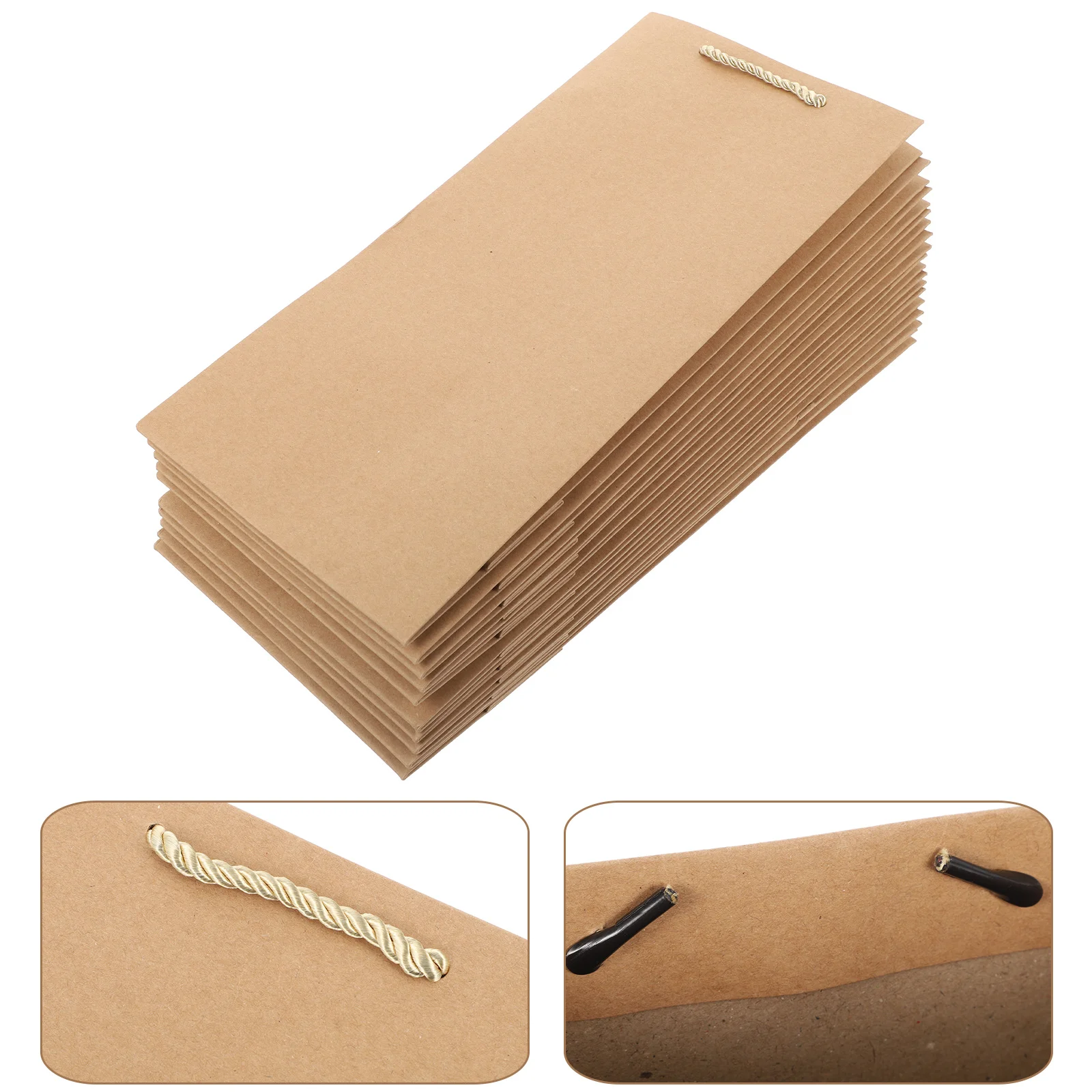 

10Pcs Bottle Gift Bags Practical Wrapping Convenient Bottle Storage Bags Gift Bags Bottle Holder Bags for Packing