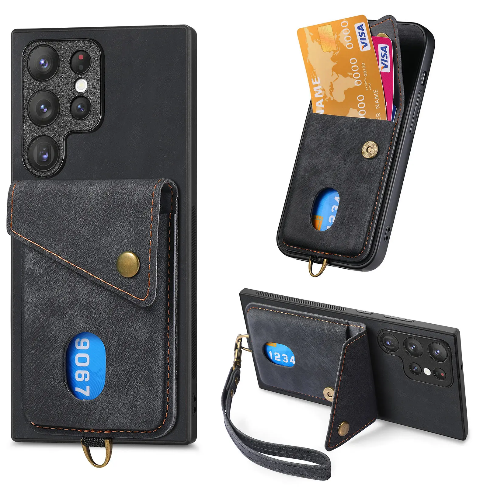 S23 ultra чехол wallet