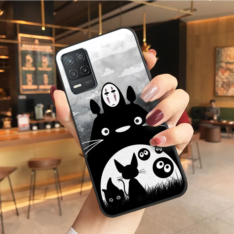 Тоторо гибли Miyazaki чехол для телефона аниме OPPO Realme 8 7 6 6Pro 7Pro 8Pro 6i 5i C3 C21 C21Y C11 C15 C20 C25 X3