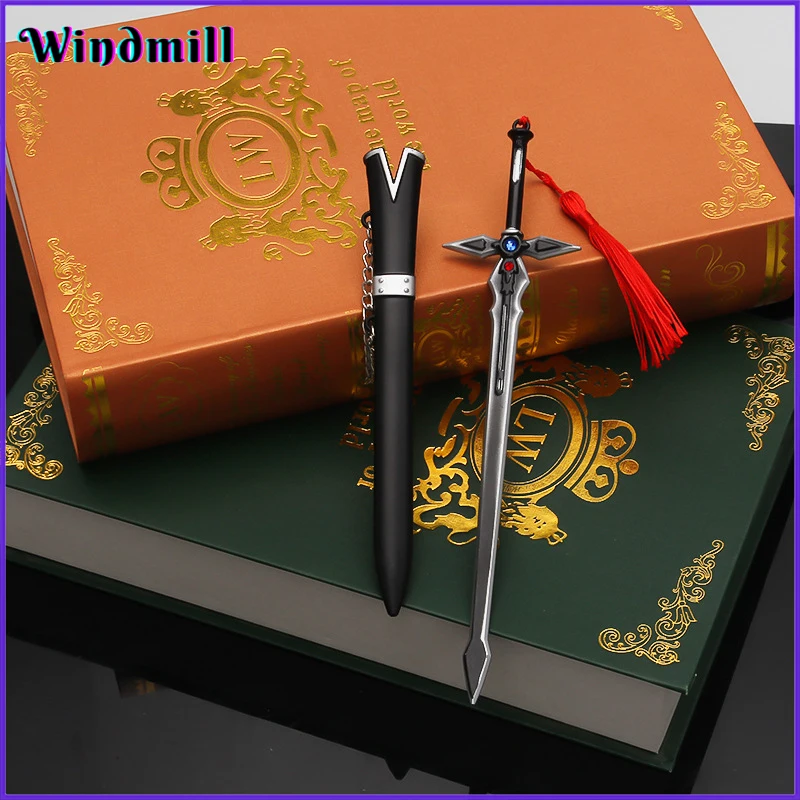 

Sword Art Online Anime Weapons Keychain Dark Repulser of Blue Rose Katana Swords Samurai Royal Japanese Katana Toys for Boys