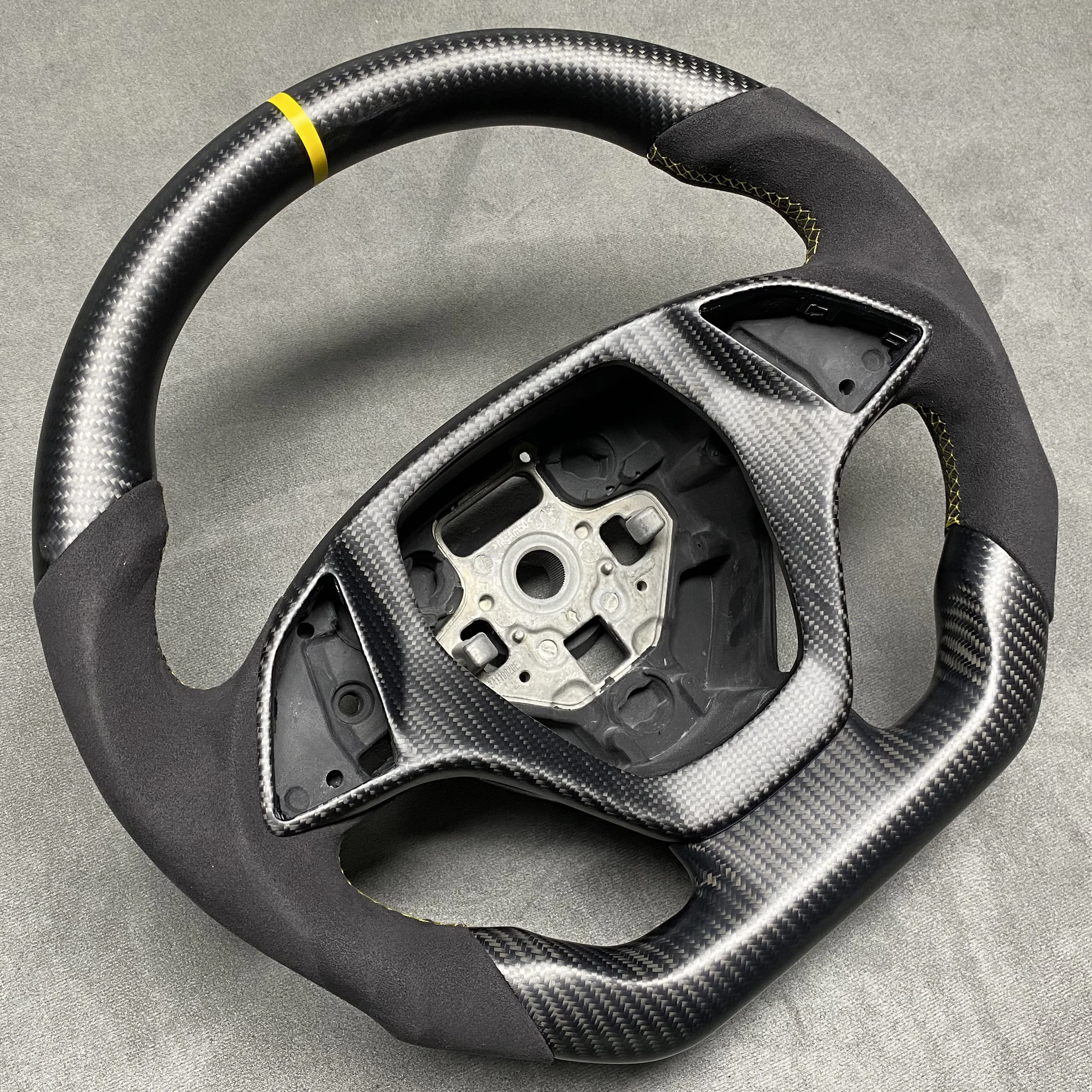 Матовый стиль в спортивном стиле для Chevrolet Corvette C7 Camaro ZL1 2016 2017 2014 2015 руль из