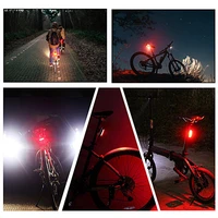 fashion long endurance high brightness good toughness bicycle light cycling accessory saddle taillight saddle taillight