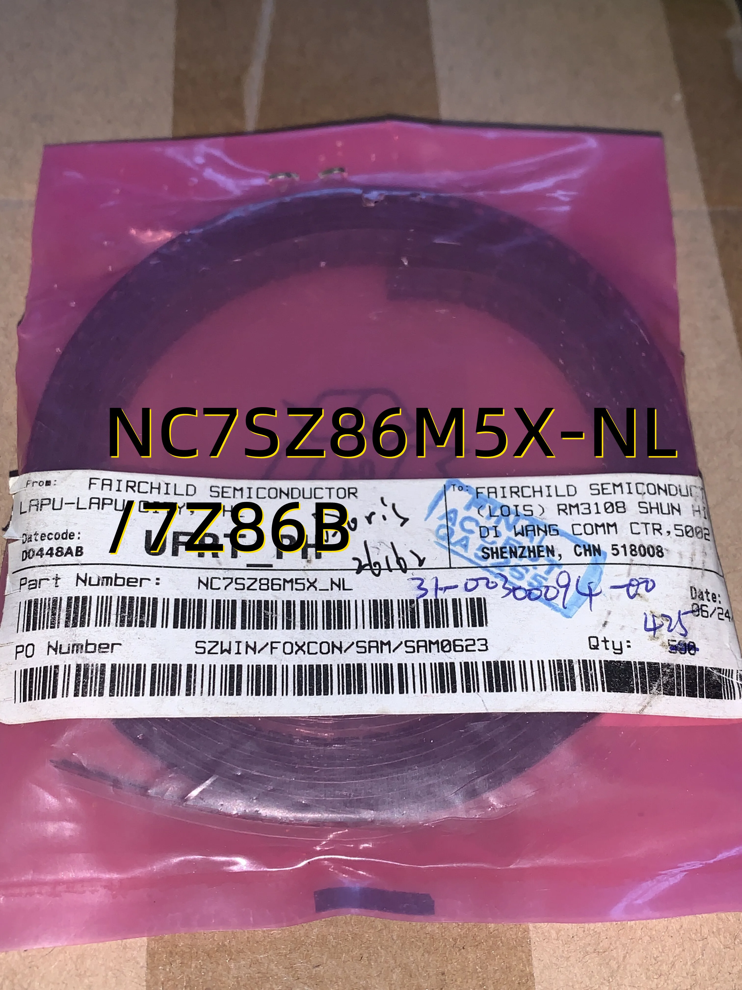 

NC7SZ86M5X-NL /7Z86B