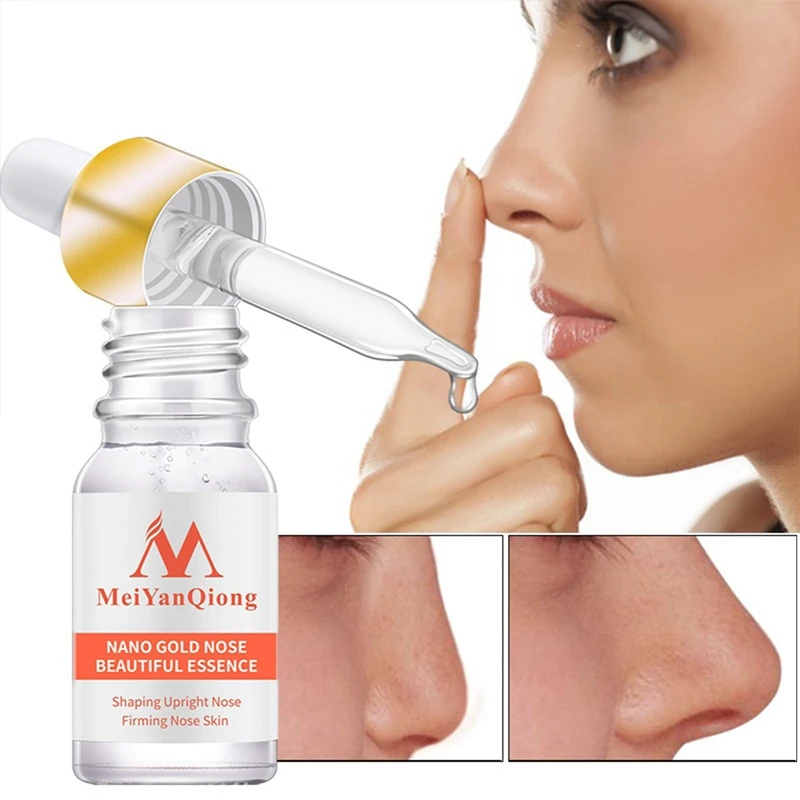 

10ml Nose Essential Oil High Nose Bridge Enhancing Essence Moisturizing Shrink Nose Tip Shape Collagen Firmming Serum Skin Care