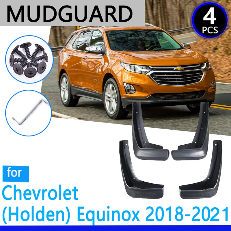 

Брызговики подходят для Chevrolet Holden Equinox 2018, 2019, 2020, 2021 3-го поколения, автомобильные аксессуары, брызговик, крыло, автозапчасти