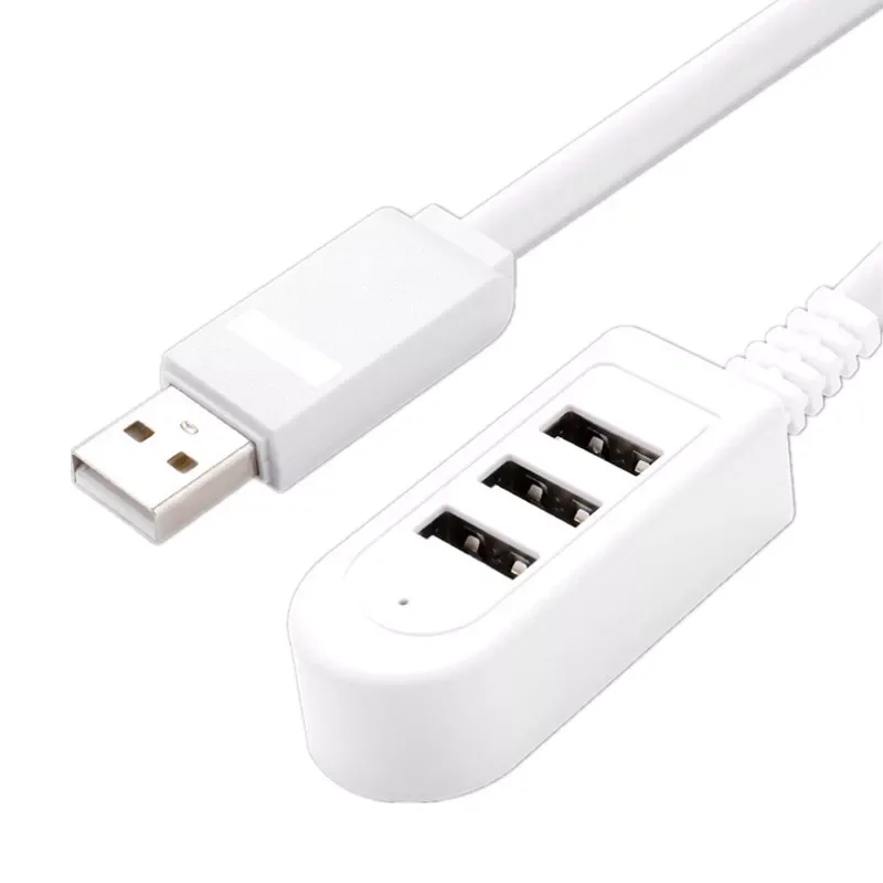 

1.2m Usb 3.0 Hubs 1 Male To 3 Female Port Splitter 3 Hub Usb Adapter for Laptop PC Computer for Internet Cafe Office Accessories