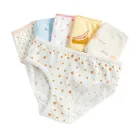 12 шт.лот, модное нижнее белье для маленьких девочек хлопковые трусики детские короткие трусы для детей 1-12 лет