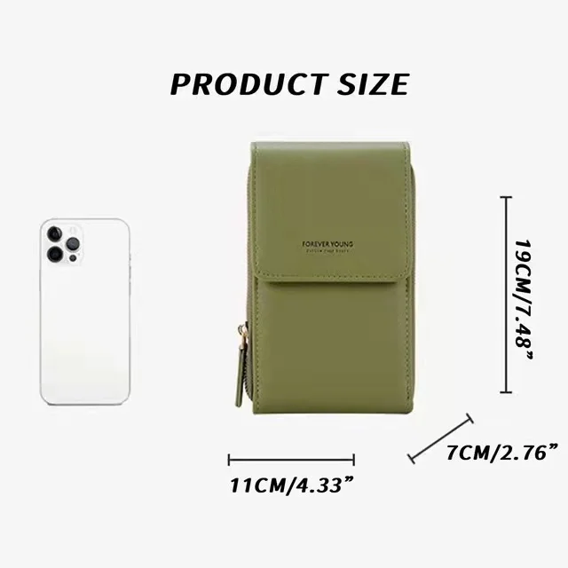 New Fashion Brand Women Crossbody Bags Ladies Shoulder Bags Female Trendy Long Multi-Pocket Cell Phone Wallets Messenger Totes