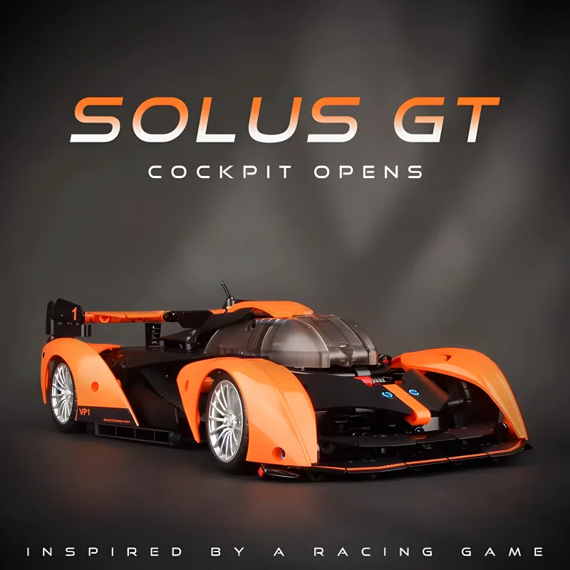 НОВЫЙ YC-23045 технический суперспортивный автомобиль строительные блоки гоночный