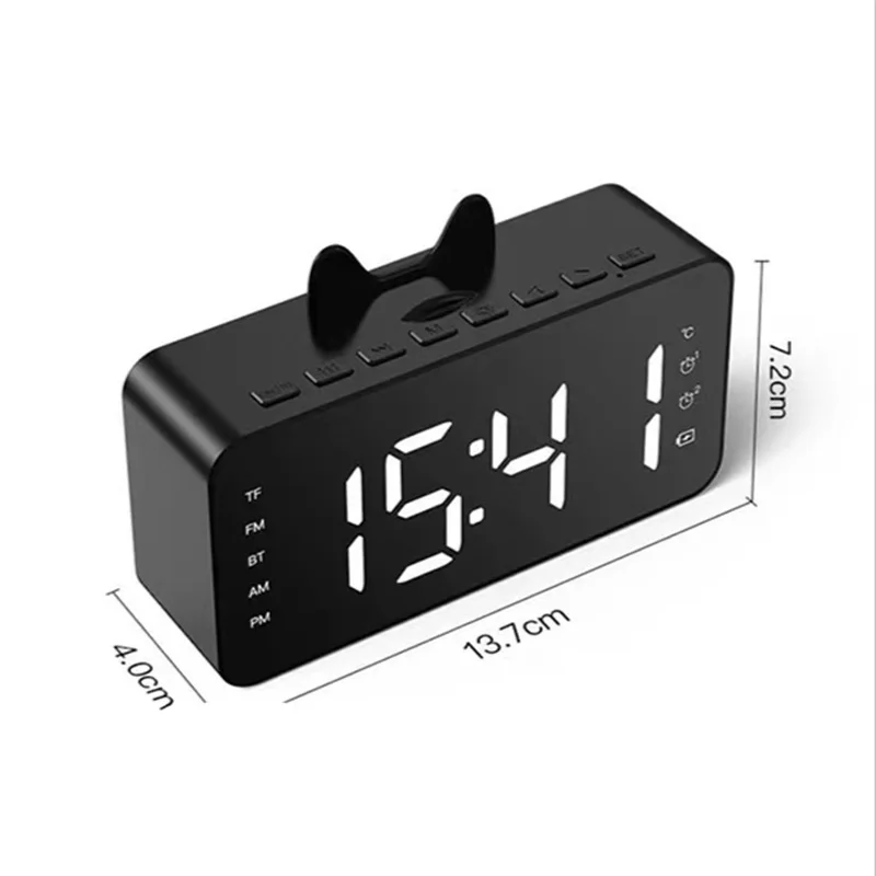 Новая беспроводная Колонка G9 световая Bluetooth часы с поддержкой портативного аудио