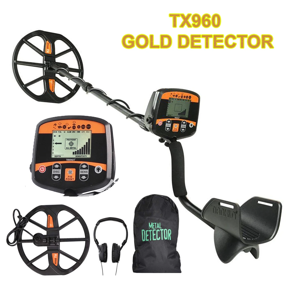 

Professional Under Ground Metal Detector de metal Search Pinpointer Gold Detector Treasure Hunter Scanner New Arrival TX-960