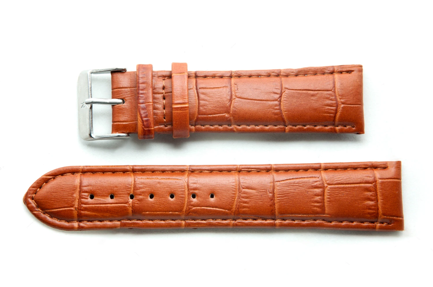 leather watch band strap compatible with all model b-r-e-i-t-l-i-n-g endurance orange original 22mm watch bands for men enlarge