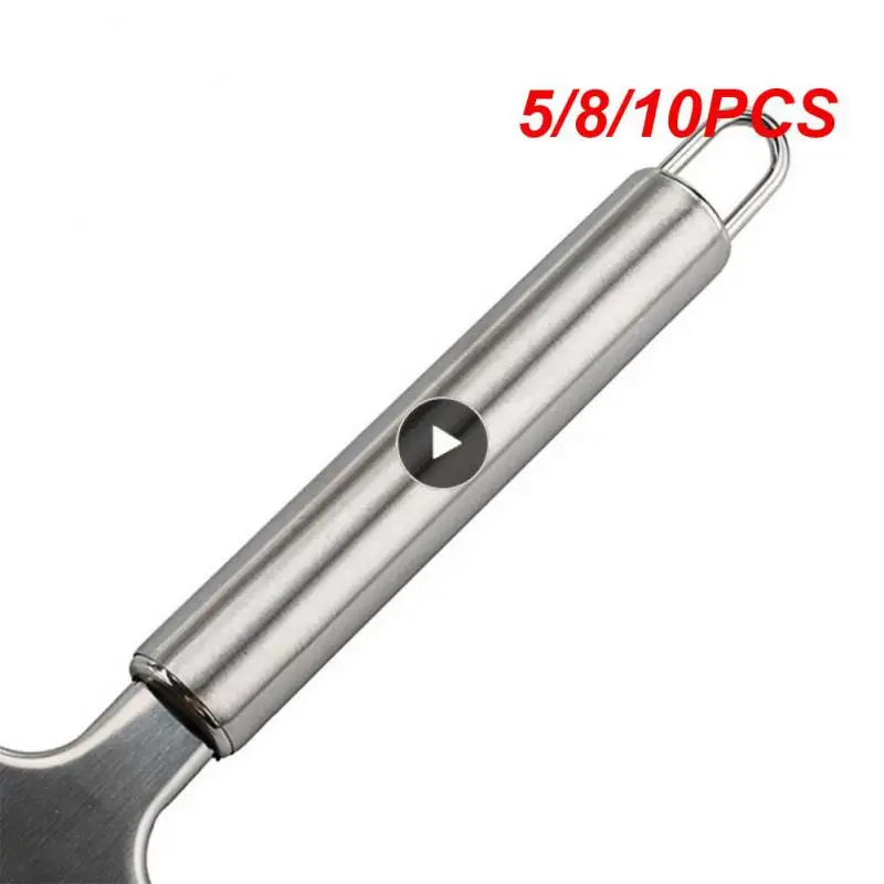 

5/8/10PCS Cheese Slicing Knife Pizza Cake Shovel Butter Slice Cheese Peeler Stainless Steel Cutting Knife Cooking Cheese Tools