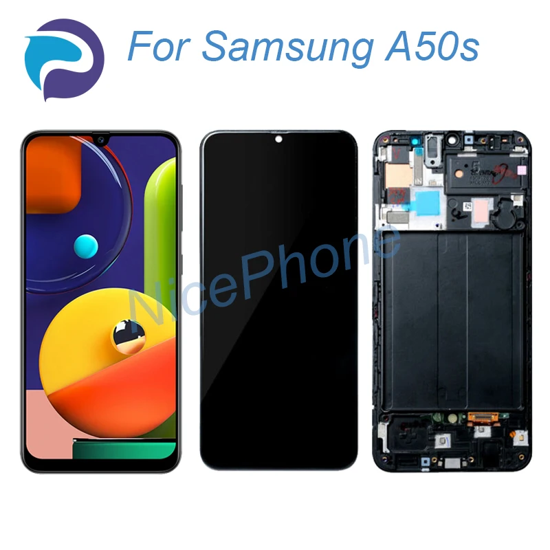 ЖК-экран для Samsung A50s + сенсорный дигитайзер дисплей 2340*1080 SM-A507F SM-A507FN