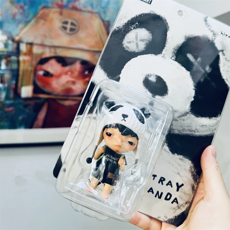 CHENGDU HIRONO Stray Panda Hirono Фигурки игрушки Куклы Коллекция аниме Детские подарки