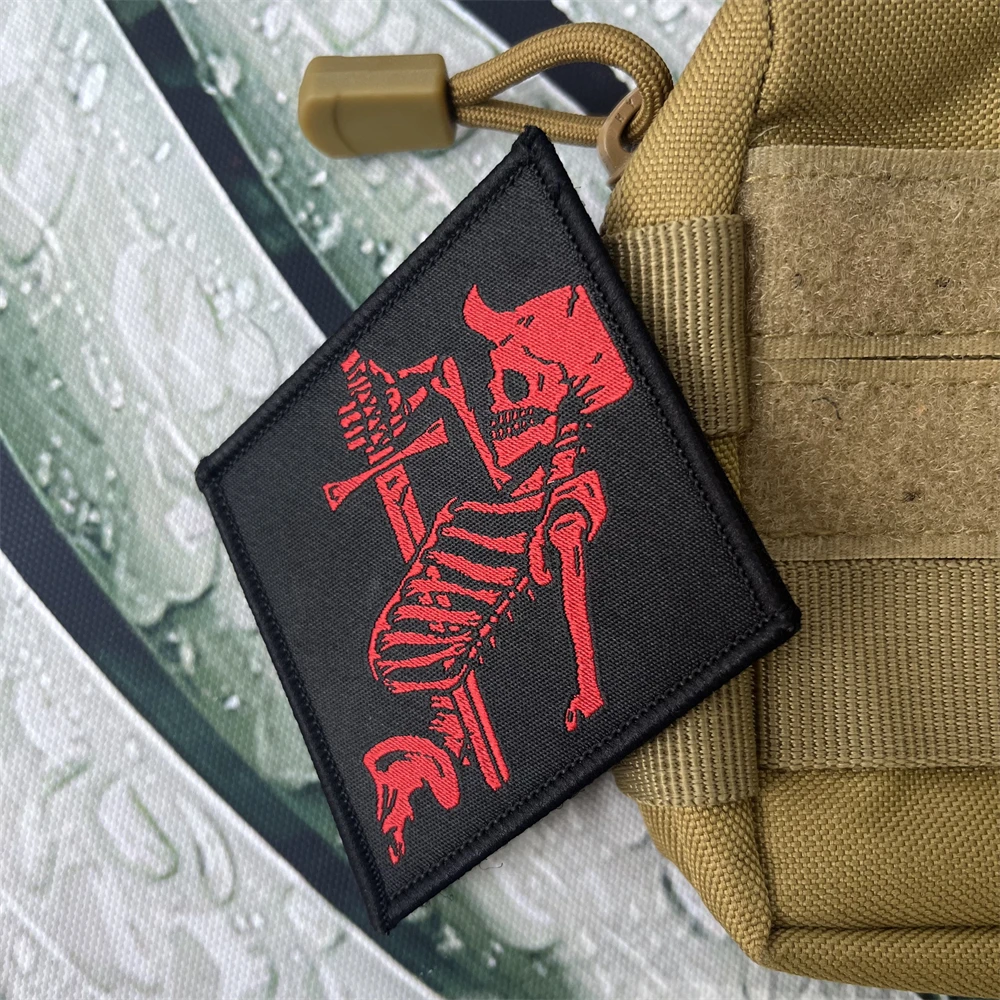 Нашивки с надписью Task Force Doomer Cyber Blaster TFD нашивки принтом тактические красные