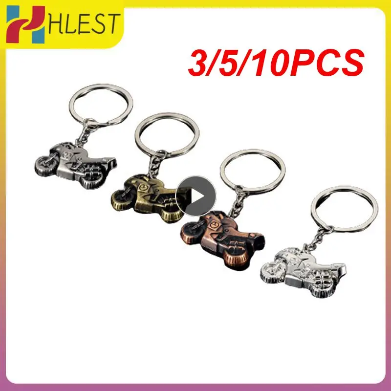 

3/5/10 шт., брелок из цинкового сплава
