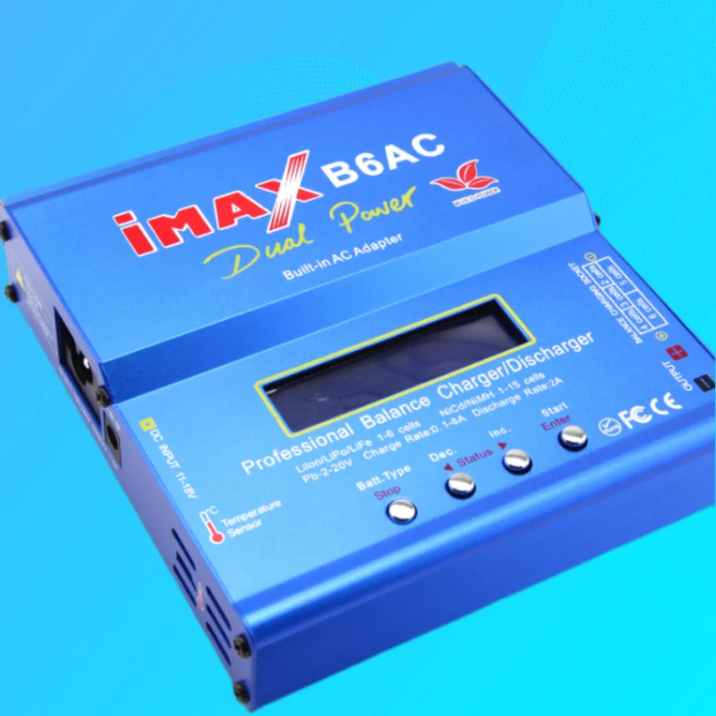 

Imaxb6ac80w Balanced Charger Model 3S Lithium Battery Intelligent Vehicle and Boat Model Crossing UAV