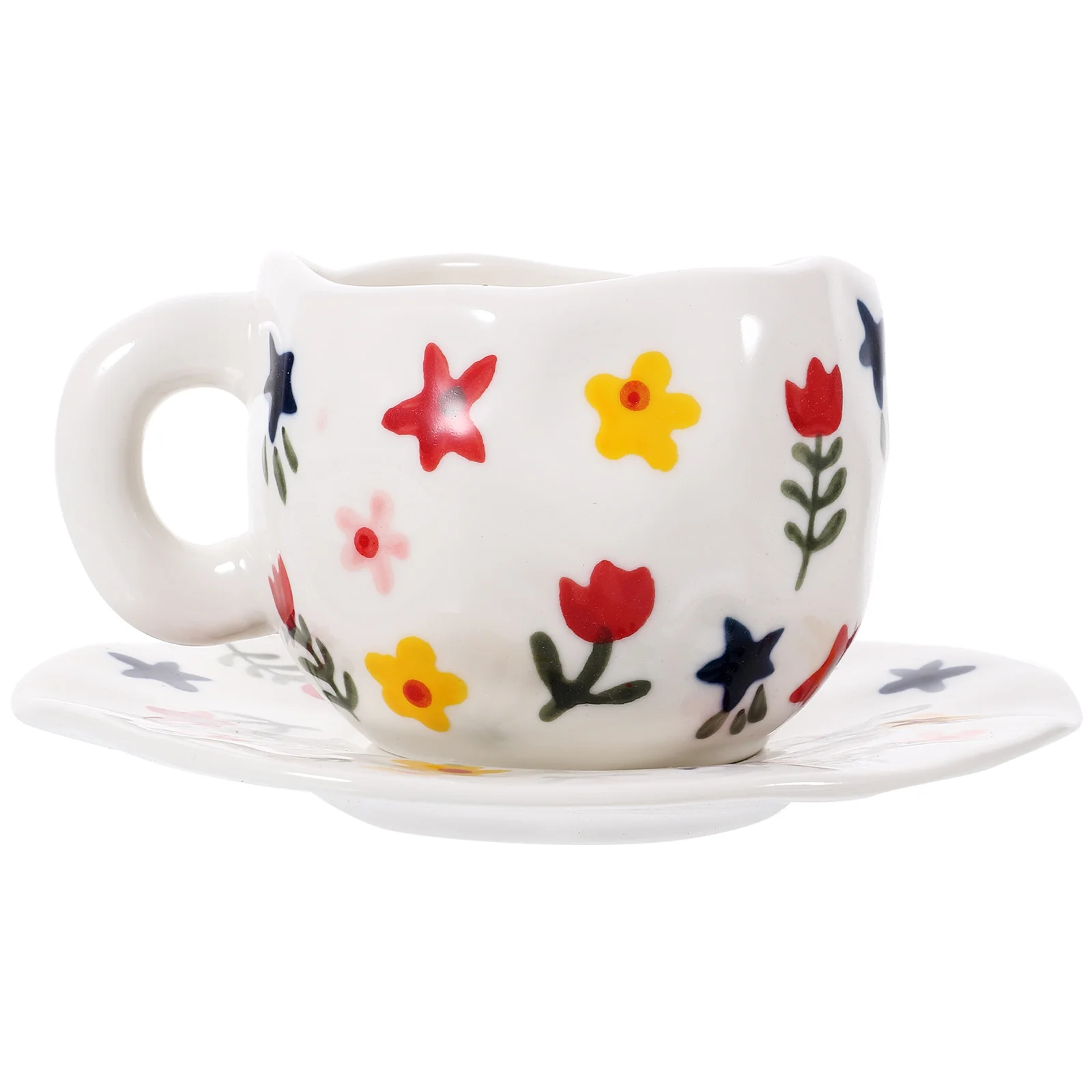 

1 set of Ceramic Mug Ceramic Cup Household Coffee Cup Ceramic Cup Water Cup