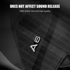 Модификация для Audi A6, 4 шт., алюминиевые декоративные наклейки для аудио, модифицированные аксессуары, украшение, Стайлинг автомобиля