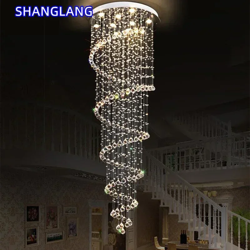 

GIOIO Спиральная хрустальная люстра