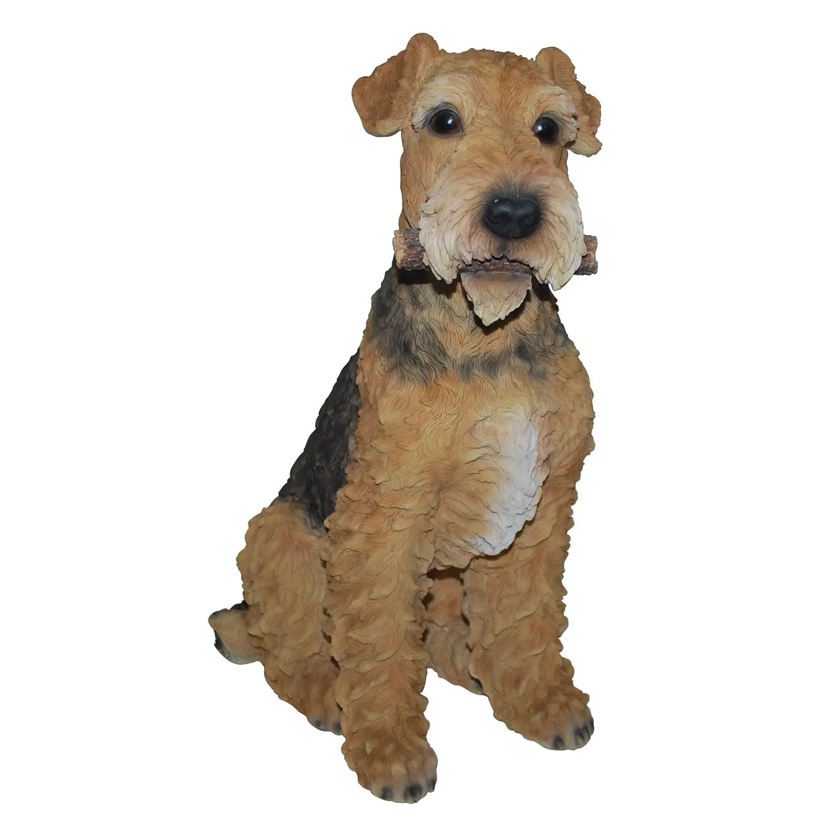 

, HI-LINE GIFT LTD. Статуя AIREDALE TERRIER 13,50X9,50X18,00 дюйма (Д X Ш X В)