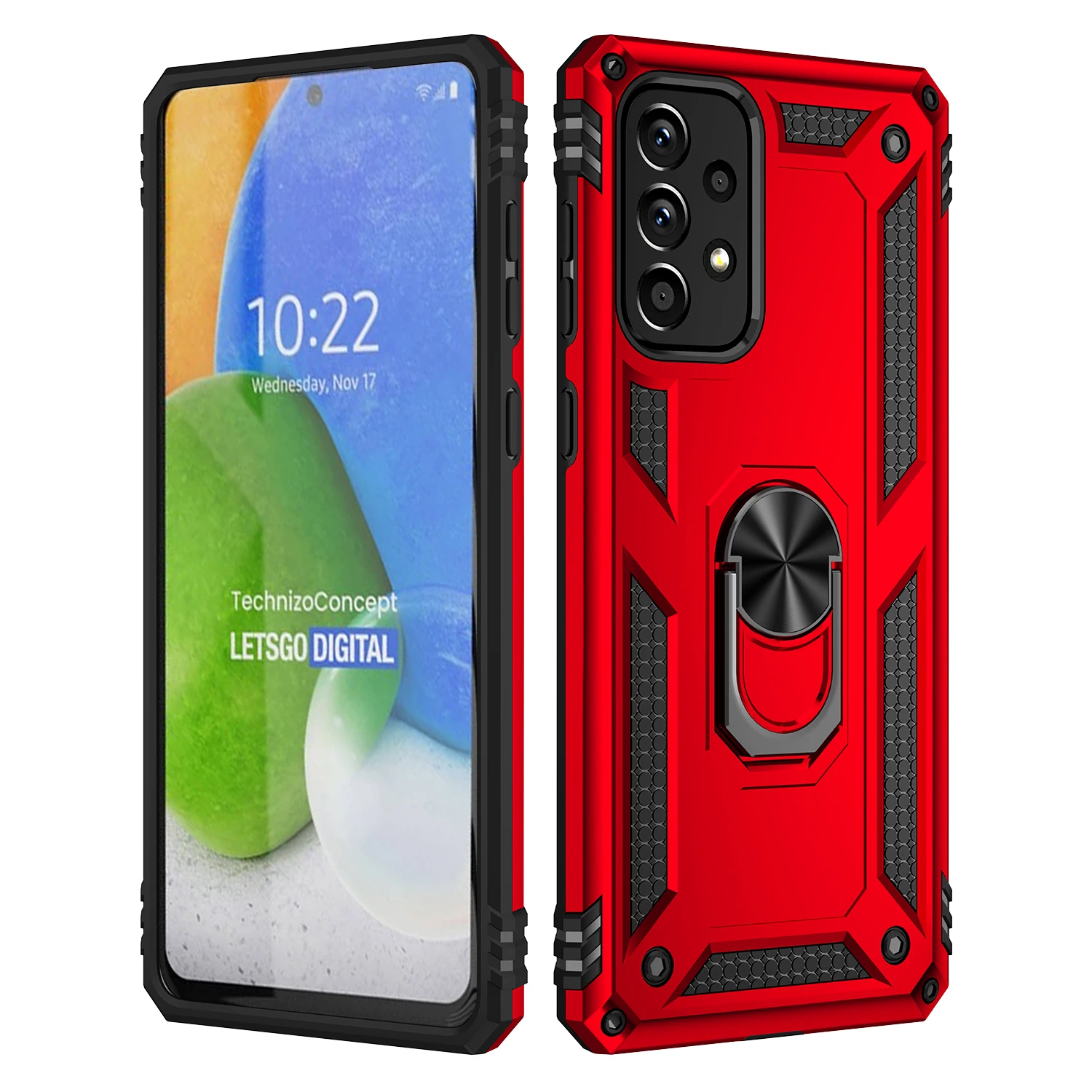 Чехол для телефона Samsung Galaxy A53 A33 A73 A03 5G 2022 роскошная броня Прочный противоударный