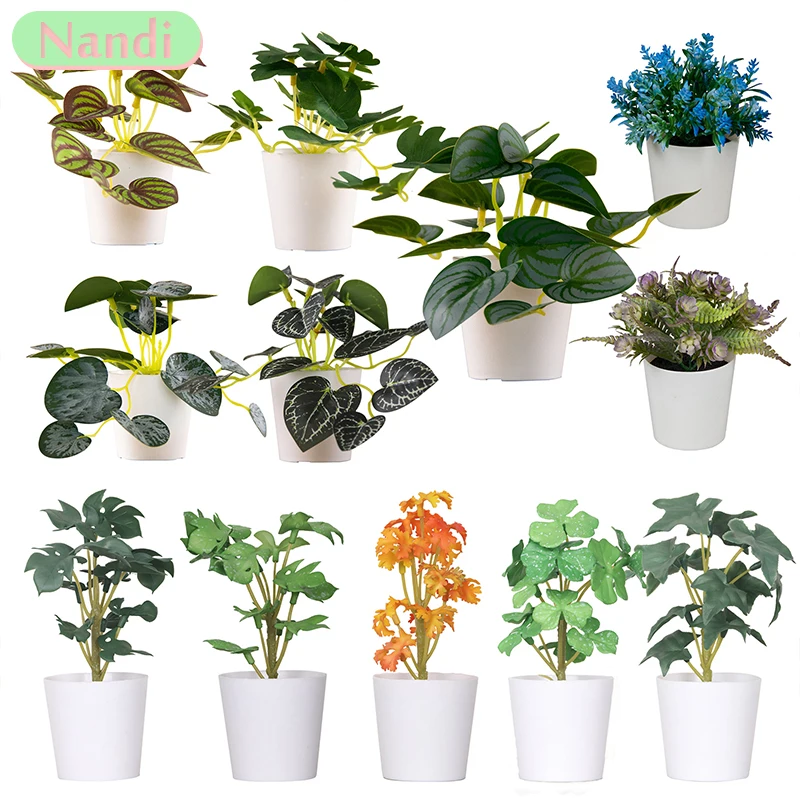 

Artificial Aloe Vera Plant Bonsai Small Simulation Tree Potted Fake Flower Office Table Potted Decoration Home Garden Decoration