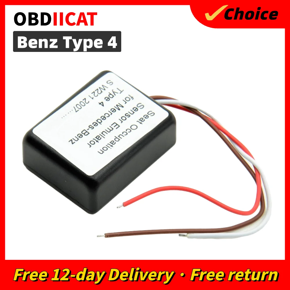 

OBDIICAT Emulator Type 4 se-at emulator A-irb-ag reset tool for Be-nz