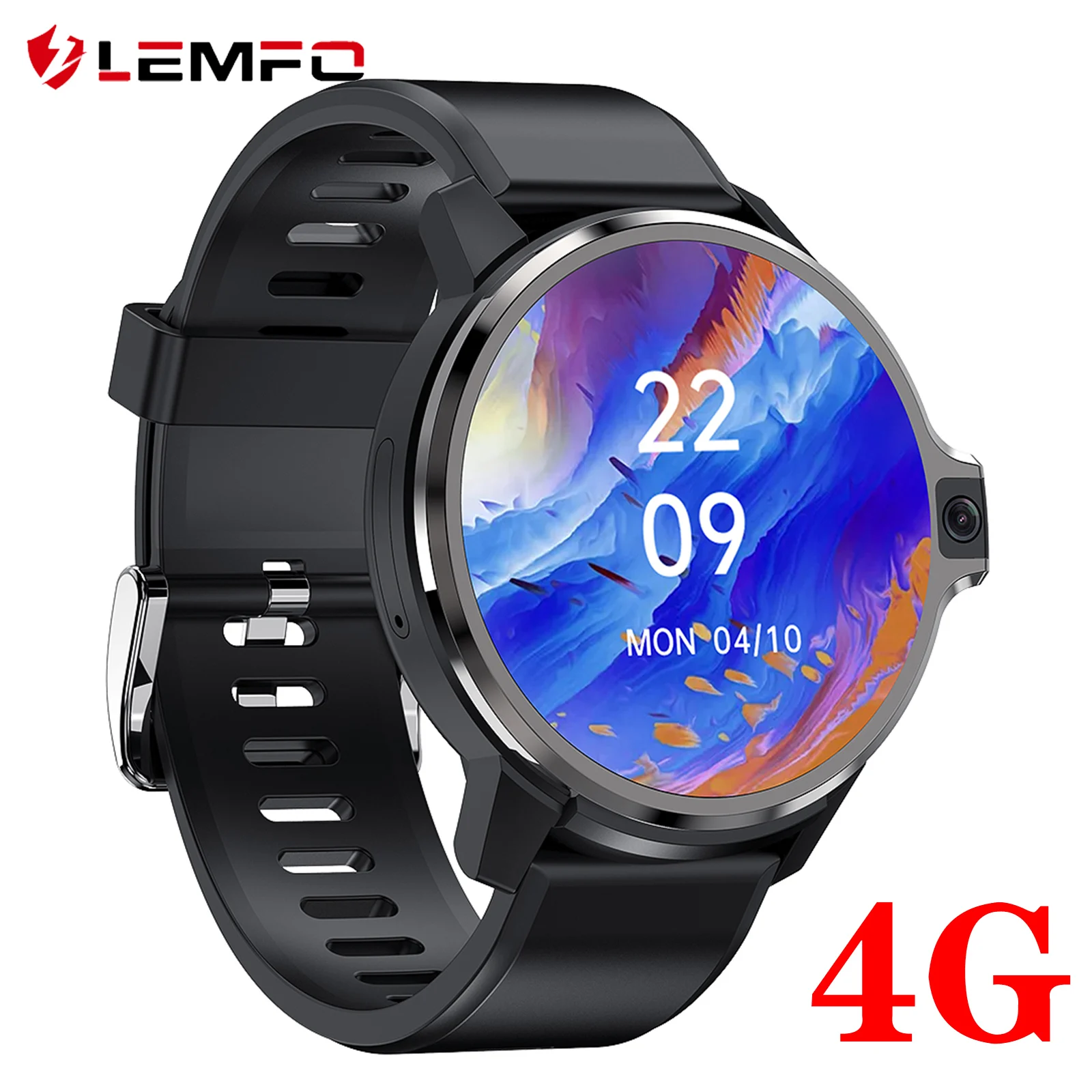 LEMFO смарт часы мужские женские LEMP 4G 64GB умные WIFI сим карта фитнес браслет IP67 waterproof
