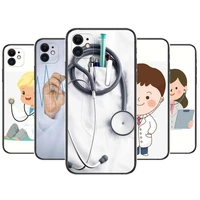 doctor nurse medicine phone cases for iphone 13 pro max case 12 11 pro max 8 plus 7plus 6s xr x xs 6 mini se mobile cell