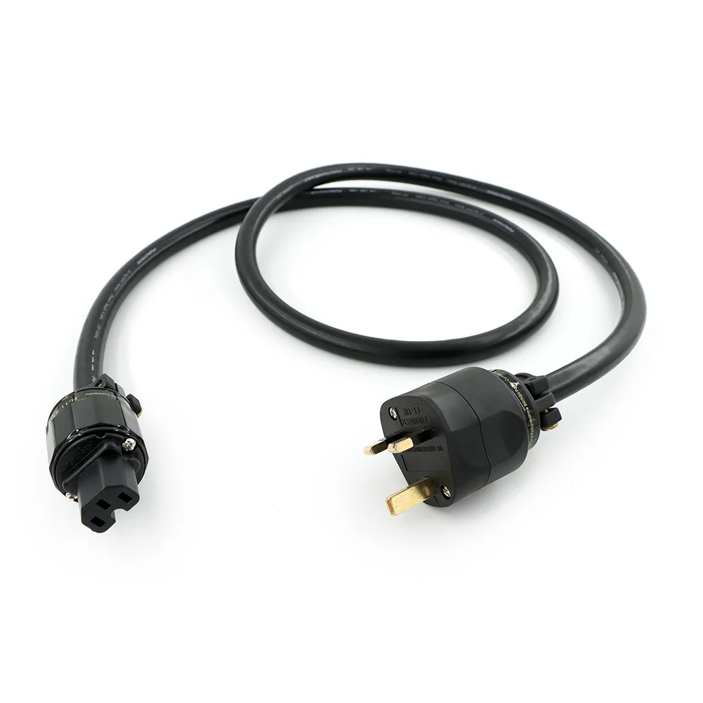 Силовой кабель FURUTECH FP-314Ag с родиевым покрытием FI-UK 1363 (R) NCF