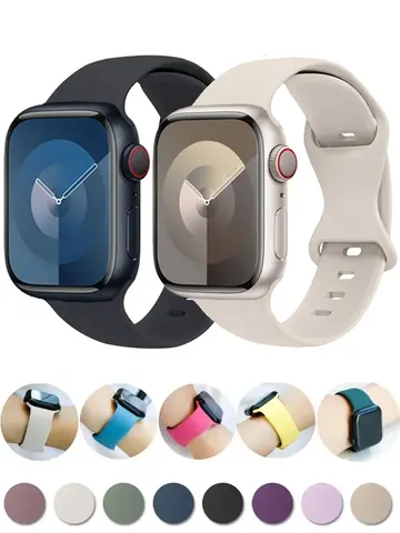 Силиконовый ремешок для Apple Watch I LOVE LUO