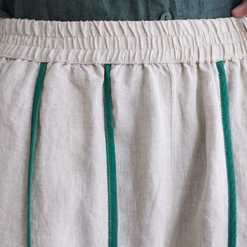 Винтажные шаровары женские мешковатые брюки классическая эстетика шикарные в