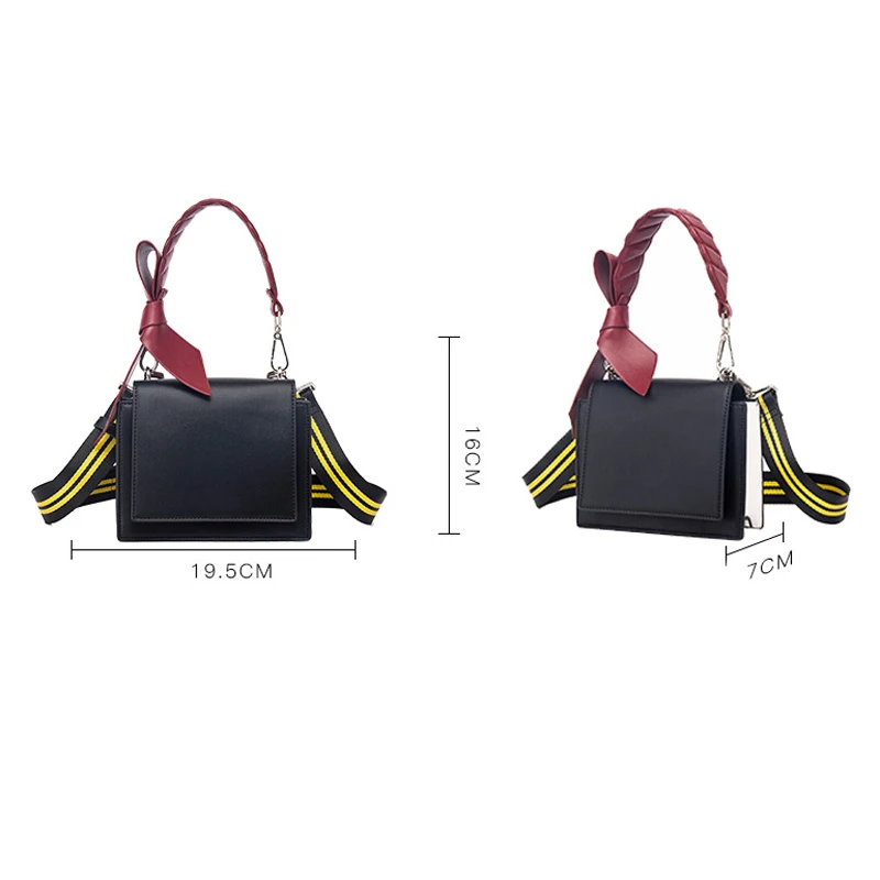 All Match Bag Women's Bag 2022 Spring and Summer New Bow Retro Handbag Fashion One Shoulder Messenger Small Square Bag