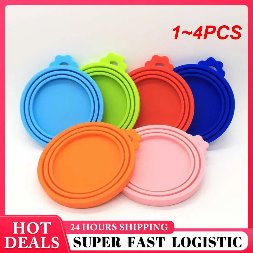 Гигиеническая Гибкая Удобная крышка для хранения пищевых продуктов 1-4 шт.