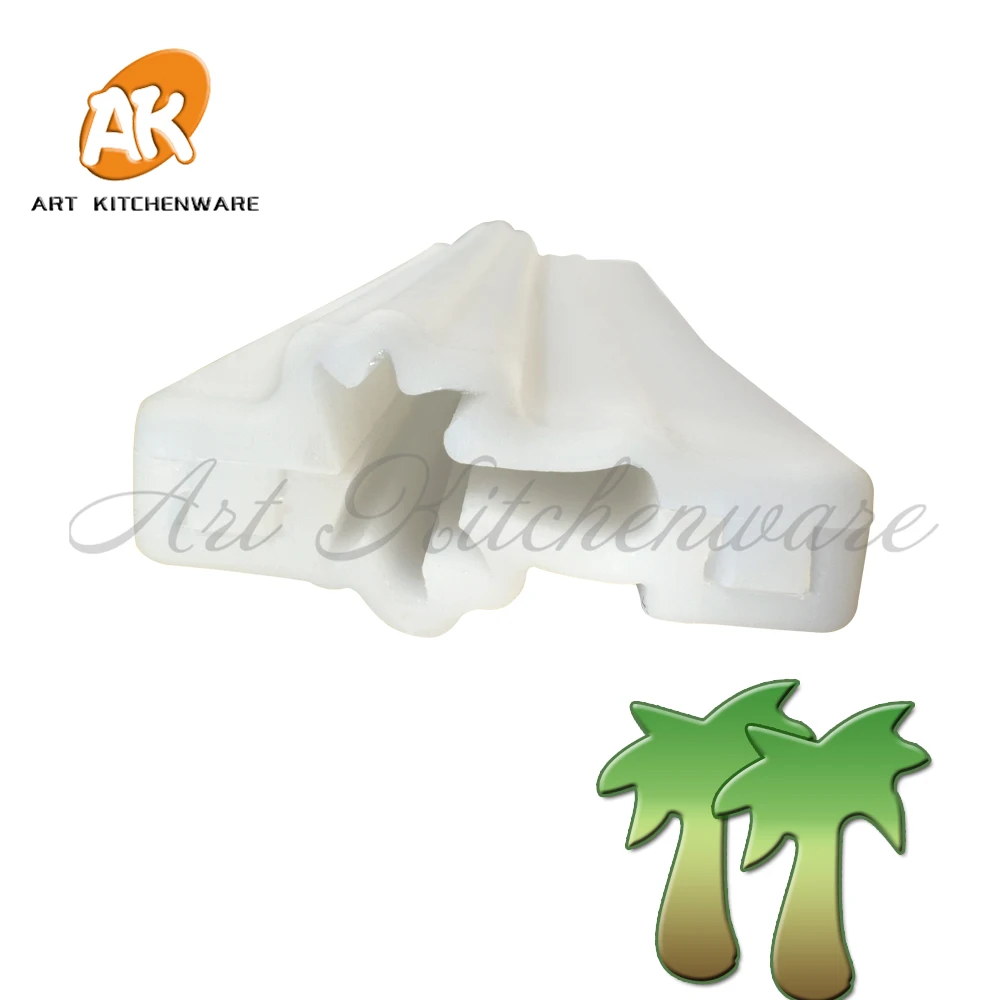 

Coconut Tree Silicone Tube Mold DIY Clay Soap Craft Model Baking Pastry Chocolate Muffin Mould Cake Decorating Tools Bakeware