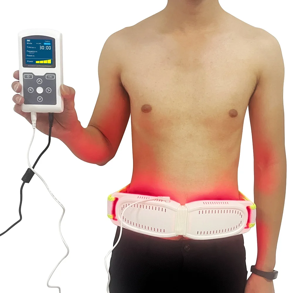 

400mW 650nm Laser Therapy Waist Back Belt for Pain Relief Massage Devices