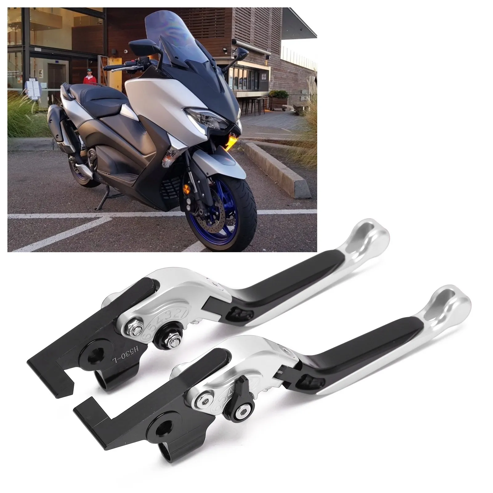 Регулируемый рычаг тормозной муфты мотоцикла с ЧПУ Замена алюминиевого сплава