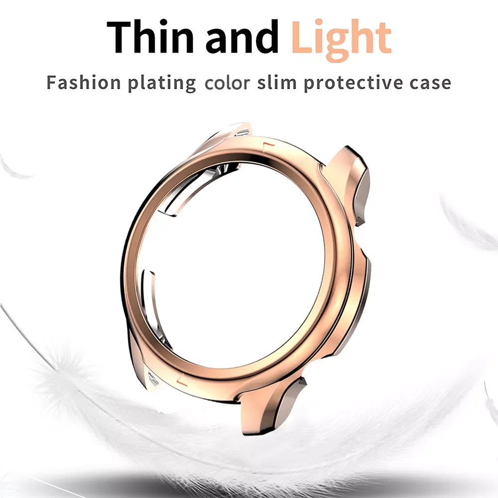 

2022 Trend Case For Ticwatch Pro 3 Ultra GPS Watch Cover Protector For Ticwatch Pro X Watch Accessories Soft TPU Frame Shell