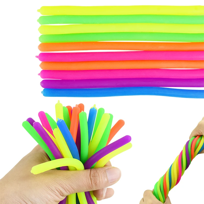 1 комплект мягкая резиновая лапша эластичная веревка для снятия стресса