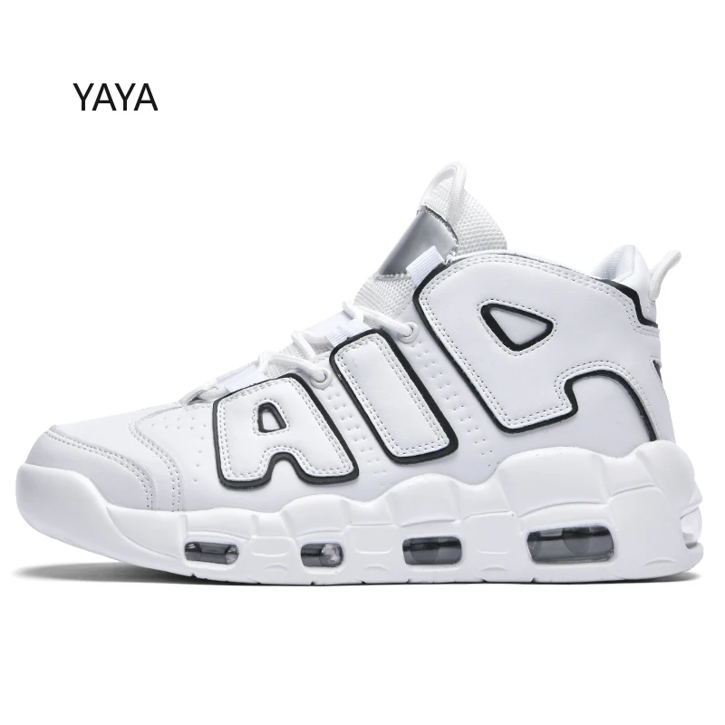 2023 new Mens Popular Black Sneakers Women Basketball Shoes Mens Fitness Sport Leather Sport Footwear Air Cushion running Shoe