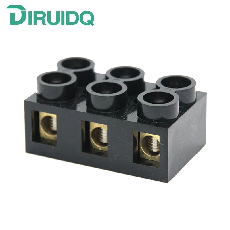 

JX5-6003 terminal block all copper 60A3P fixed base X5 plastic insulated wire connector column