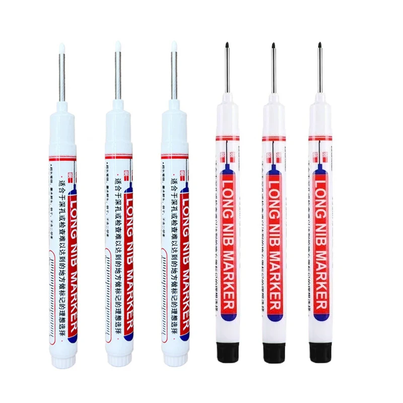 

Масляные маркеры 20 мм, 6 шт., красный/черный/синий/белый/зеленый