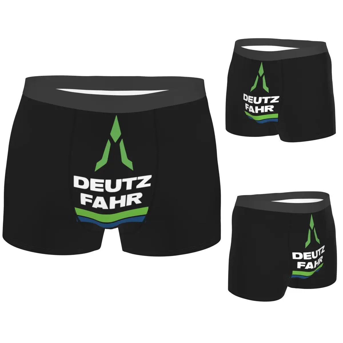 Фото Трусы-боксеры, шорты, бестселлер, товары с логотипом Deutz Fahr, незаменимые трусы, мужское мягкое нижнее белье для Homme, мужской бойфренд №1
